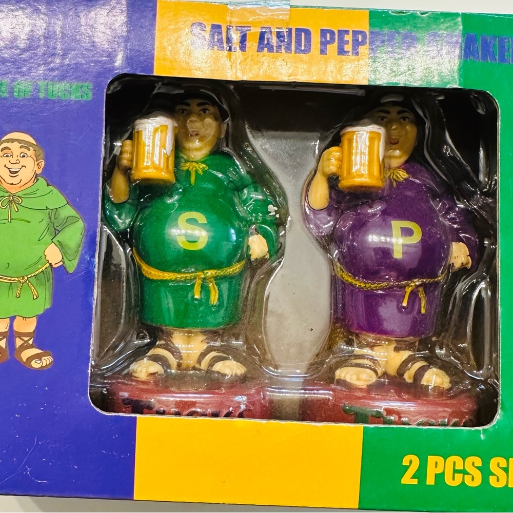 Krewe of Tucks Salt and Pepper Shakers